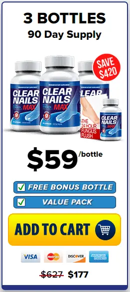 clear nails max 3 Bottle