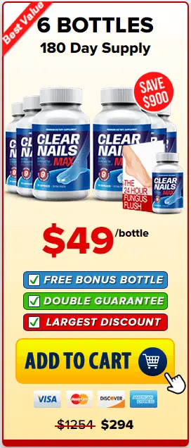 clear nails max 6 Bottle